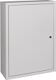 Hängeschrank H750xB500xT200mm Vollblech,1 BD Stahlbl.lichtgrau/lichtgrau