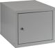 Schließfachschrank lichtgrau/lichtgrau H350xB400xT450mm 1 Abt.