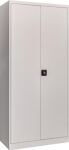 Flügeltürenschrank H1950xB890xT415mm lichtgrau,RAL7035/lichtgrau,RAL7035