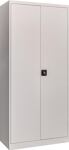 Flügeltürenschrank H1950xB890xT545mm lichtgrau,RAL7035/lichtgrau,RAL7035