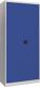 Flügeltürenschrank H1950xB890xT545mm lichtgrau,RAL7035/enzianblau,RAL5010