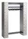 Personalgarderobe m.Kleiderbügelstange H1950xB1430xT480mm Farbwahl 5x2 Abt.