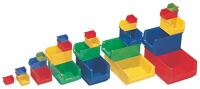 Sichtlagerkasten, NW-Nr.: 9000453827 L85/65xB100xH50mm PE rot, PROMAT a.PE stapelbar  