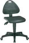 Arbeitsdrehstuhl ISITEC Rollen Integralschaum schwarz 430-600mm BIMOS