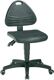 Arbeitsdrehstuhl ISITEC Rollen Integralschaum schwarz 430-600mm BIMOS