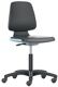 Arbeitsdrehstuhl Labsit, NW-Nr.: 9000454070 Rl.Sitzschale blau, Integralschaum schwarz 450-650mm BIMOS