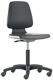 Arbeitsdrehstuhl Labsit, NW-Nr.: 9000454073 Rl.Sitzschale blau, Supertec-Gewebe schwarz 450-650mm BIMOS