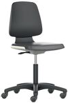 Arbeitsdrehstuhl Labsit Rl.Sitzschale blau Supertec-Gewebe schwarz