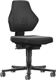 Arbeitsdrehstuhl Air Flow, NW-Nr.: 9000454091 Rl.Supertec-Gewebe, schwarz 450-600mm BIMOS