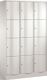 Fächerschrank Stahlbl.lichtgrau/lichtgrau H1950xB1150xT540mm 3x4 Abt.