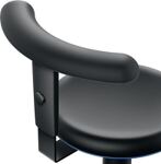 Arm-/Rückenstütze f.Drehhocker 9000 454 480-9000 454 491 schwarz BIMOS