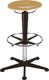 Drehhocker, NW-Nr.: 9000454138 Bodengleiter+Fußring, Buche natur Sitz-H.570-850mm BIMOS