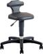 Drehhocker Flex Rl.Integralschaum schwarz Sitz-H.450-650mm m.Rückenstütze BIMOS