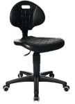 Arbeitsdrehstuhl Tec 20 Rl.Polyurethanschaum schwarz