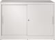 Drehhocker m.Gleiter Kunstlederpolster schwarz Sitz-H.580-840mm TOPSTAR