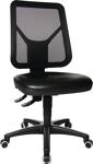 Arbeitsdrehstuhl TEC 80 Rl.Polyurethanschaum schwarz