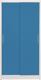 Arbeitsdrehstuhl Nexxit Bodengleiter Grifffarbe blau Supertec-Gewebe schwarz