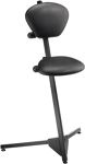 Stehhilfe Kunstleder Sitz-H.600-900mm STA schwarz KAPPES