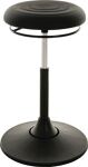 Drehhocker Kunststoff-Tellerfuß PU-Schaum schwarz Sitz-H.510-700mm LOTZ