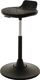Drehhocker Kunststoff-Tellerfuß PU-Schaum schwarz Sitz-H.490-680mm LOTZ