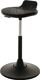 Drehhocker Kunststoff-Tellerfuß PU-Schaum schwarz Sitz-H.490-680mm LOTZ