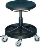Drehhocker m.Rl.PU-Schaum schwarz Sitz-H.400-530mm LOTZ