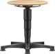 Drehhocker Bodengleiter Buche natur Sitz-H.450-650mm HO BIMOS