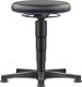 Drehhocker Bodengleiter Kunstleder Kunstleder schwarz Sitz-H.450-650mm BIMOS