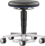 Drehhocker Rl.Kunstleder schwarz Sitz-H.480-650mm BIMOS
