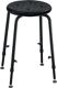Hocker mit Gleitern PU-Schaum Sitzhöhe 450-650mm Assistent