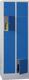 Fächerschrank H1850xB600xT500mm Anz.Fächer 2x5 RAL 7035 RAL 5010 PAVOY