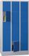 Fächerschrank H1850xB900xT500mm Anz.Fächer 3x5 RAL 7035 RAL 5010 PAVOY
