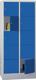 Fächerschrank H1850xB800xT500mm Anz.Fächer 2x5 RAL 7035 RAL 5010 PAVOY