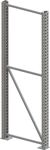 Ständerrahmen SR 85/20 H3300xB85xT800mm silber verz.META