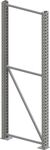 Ständerrahmen SR 100/20 H3800xB100xT800mm silber verz.META