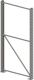 Ständerrahmen SR 100/20 H2700xB100xT1100mm silber verz.META
