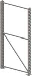 Ständerrahmen SR 100/20 H4900xB100xT1100mm silber verz.META