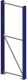 Ständerrahmen SR 85/20 H3300xB85xT800mm enzianblau,RAL 5010 ku.-besch.META