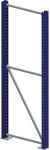 Ständerrahmen SR 85/20 H4900xB85xT800mm enzianblau,RAL 5010 ku.-besch.META