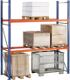 Ständerrahmen SR 100/20 H2700xB100xT800mm enzianblau,RAL 5010 ku.-besch.META