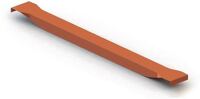 Tiefenauflage Rahmentiefe 1100mm rotorange Trgf./PA 1100kg META