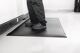 Arbeitsplatzbodenbelag Fertigmatte L1500xB900xS9mm schwarz PVC Hammerschlagoptik