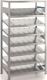 Steckregal H2000xB1056xT1075 (2 x 500)mm Anbauregal doppels.16 Schrägböden
