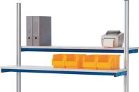 Etagenbord B1000xT300mm Trgf.30kg f.Systemstütze