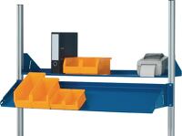 Metallablage f.Werkbänke B1500xT300mm Trgf.30 kg f.Systemstütze
