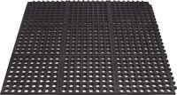 Arbeitplatzbodenbelag Yoga Octa Basic Fertigmatte L900xB900xS15mm schwarz