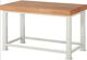 Schwerlast-Werkbank Classic B1500xT900xH900mm Buche massiv lichtgrau RAU