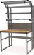 Arbeitstisch B1250xT840xH2075mm Platte Buche Multiplex 25mm Gestell Profilrahmen