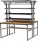 Arbeitstisch B1750xT1440xH2075mm Platte Buche Multiplex 25mm Gest.Profilrahmen