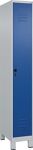 Garderobenschrank Classic PLUS H1950xB300xT500mm lichtgau/enzianblau 1 Abt.C+P